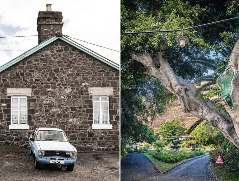 LEFT: This is the 1074th car to arrive on St Helena where the number plates follow one another numerically.