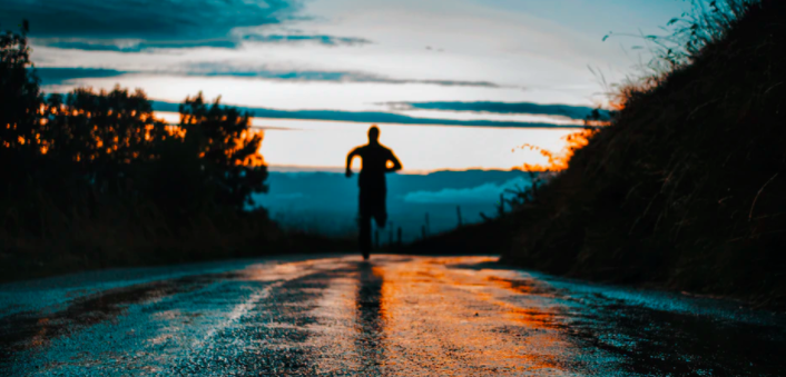 Running and jogging road safety